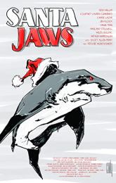 Santa Jaws poster
