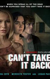 Can't Take It Back poster