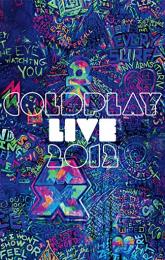 Coldplay Live 2012 poster