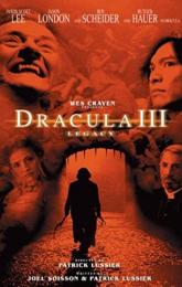 Dracula III: Legacy poster