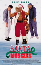Santa with Muscles poster
