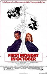 First Monday in October poster