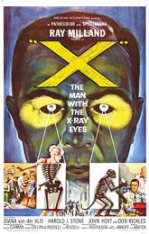 X: The Man with the X-Ray Eyes poster