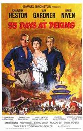 55 Days at Peking poster