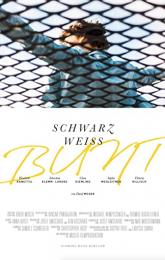 Schwarz Weiss Bunt poster