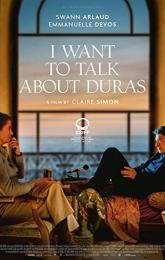 I Want to Talk About Duras poster