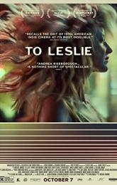 To Leslie poster