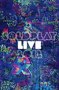 Coldplay Live 2012 poster