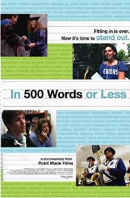 In 500 Words or Less poster