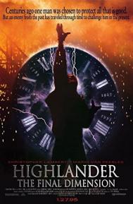 Highlander: The Final Dimension poster